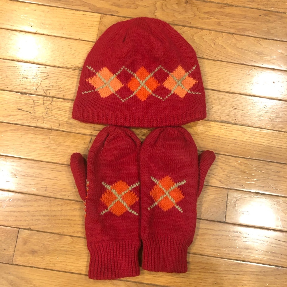Knit Hat & Mitten Set - Picture 6 of 6